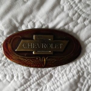 Vintage Chevrolet Flying Wings Belt Buckle